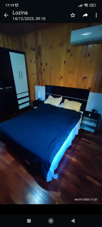 Postel nebo postele na pokoji v ubytování Cabaña del rio Paraná