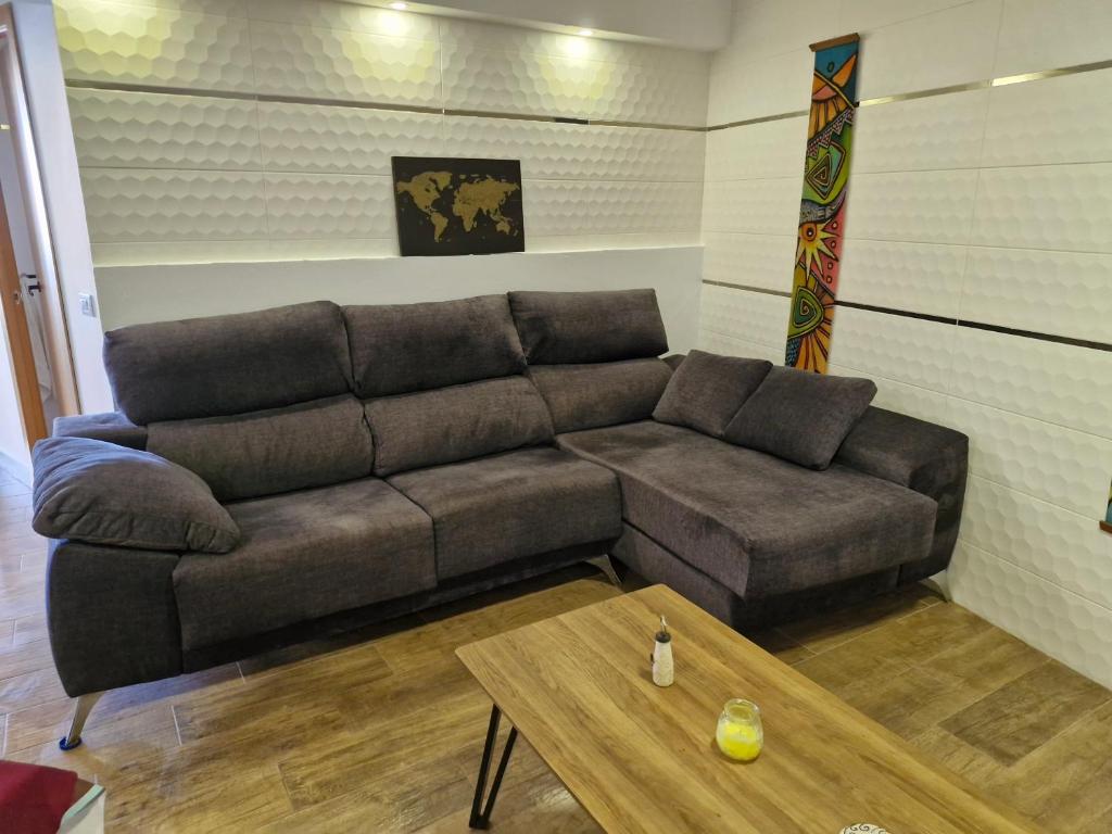 Posezení v ubytování Las palmeras