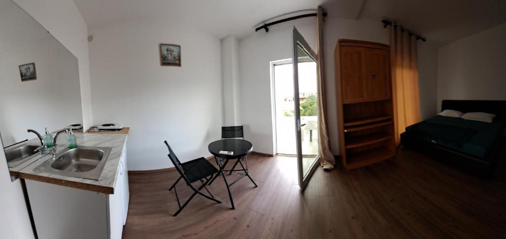 Postel nebo postele na pokoji v ubytování Vila Arb