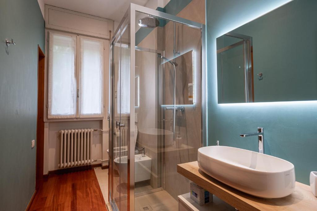 Ванная комната в Room & Breakfast D'Annunzio