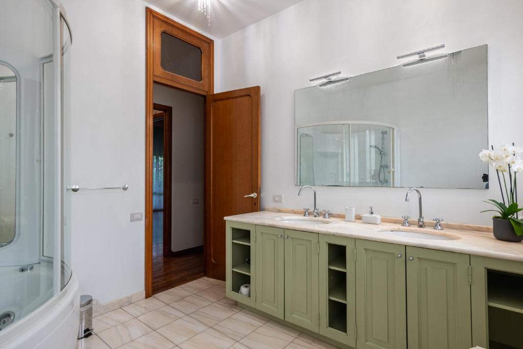 Ванная комната в Room & Breakfast D'Annunzio