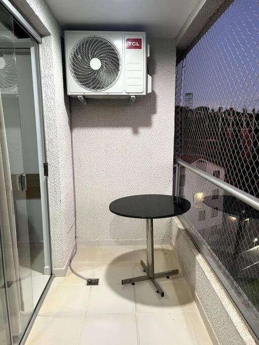 Balkón nebo terasa v ubytování Flat 625 - Diferenciado com Ar no quarto e na sala