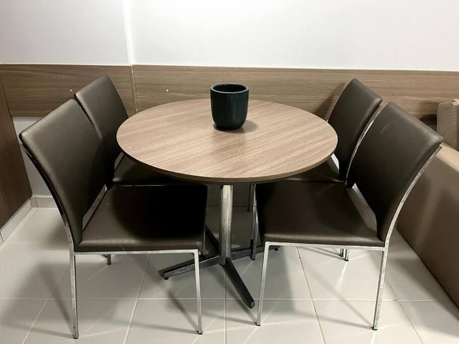 Posezení v ubytování Flat 625 - Diferenciado com Ar no quarto e na sala