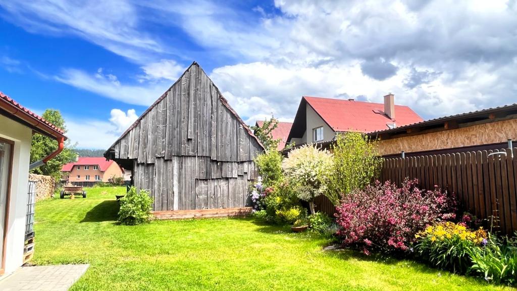 Zahrada ubytování Apartmán Kurcin