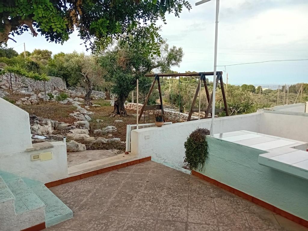 Balkón nebo terasa v ubytování Villa Biagio 1945 - doppio terrazzo panoramico vista mare immersa nella natura con parco giochi