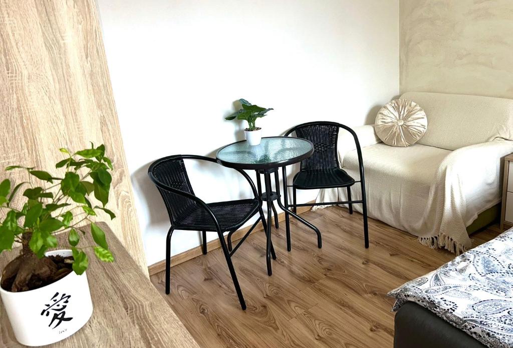 Posezení v ubytování Apartmány ZELENÝ DOM