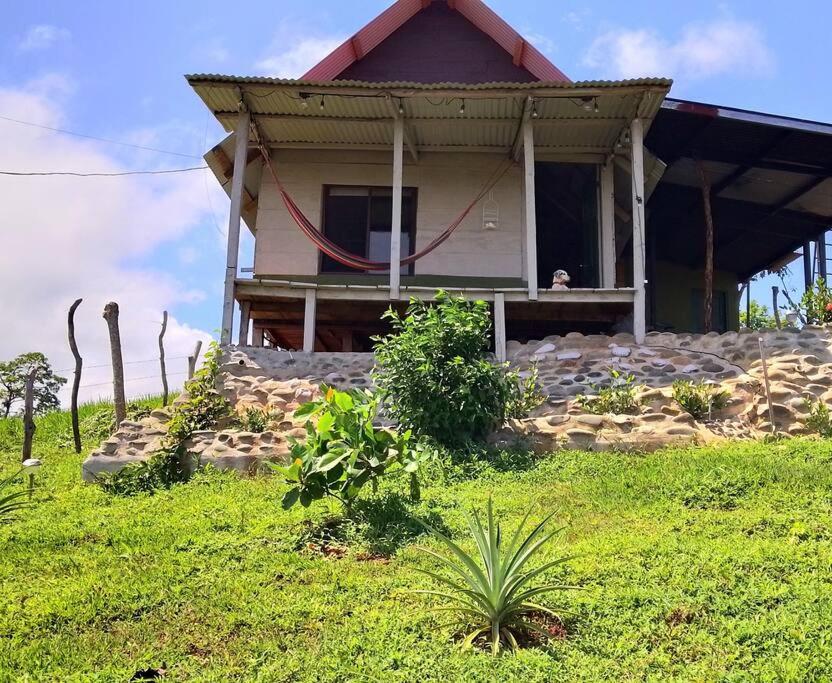 Zahrada ubytování La Parada del Pelicano, El Ranchito Surf