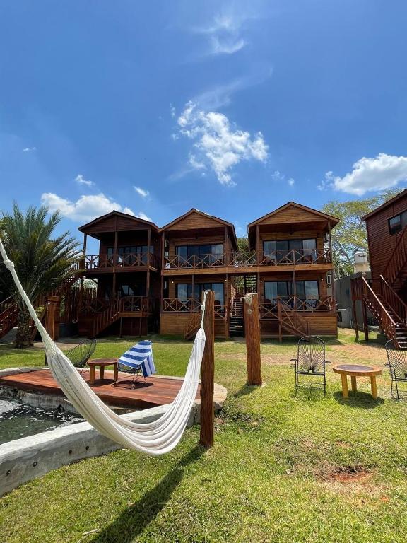 Un jardín fuera de Blue Caribe Bacalar Front Lagoon