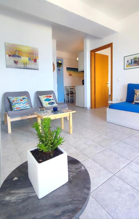 Aeolos Studios Kefalonia - Appartement D'une Chambre Avec Vue Sur La Mer