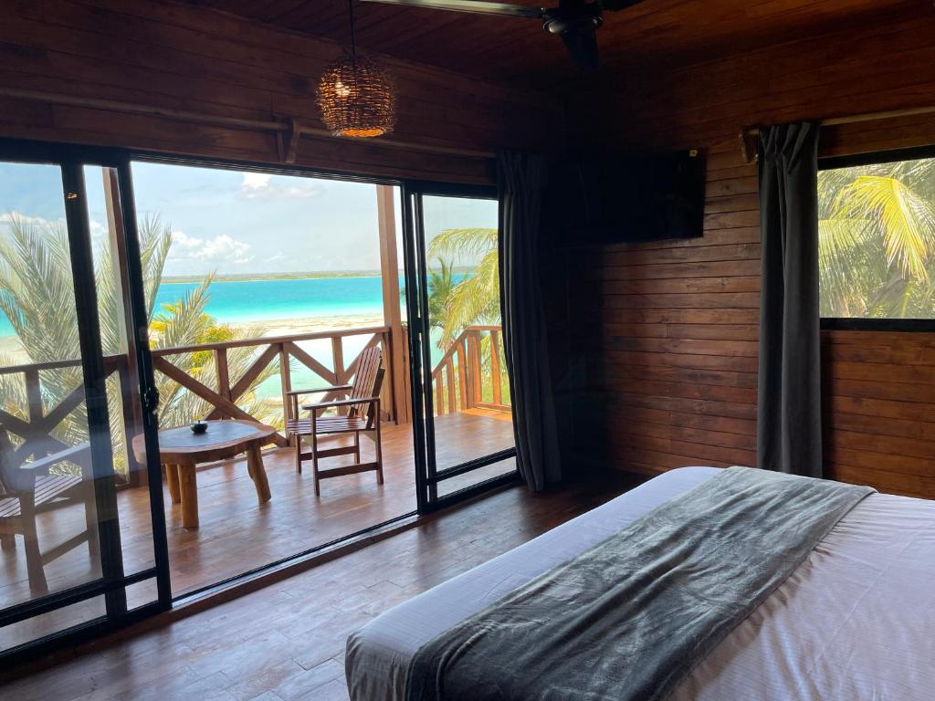 Blue Caribe Bacalar Front Lagoon - Bungalow - Fronte Spiaggia