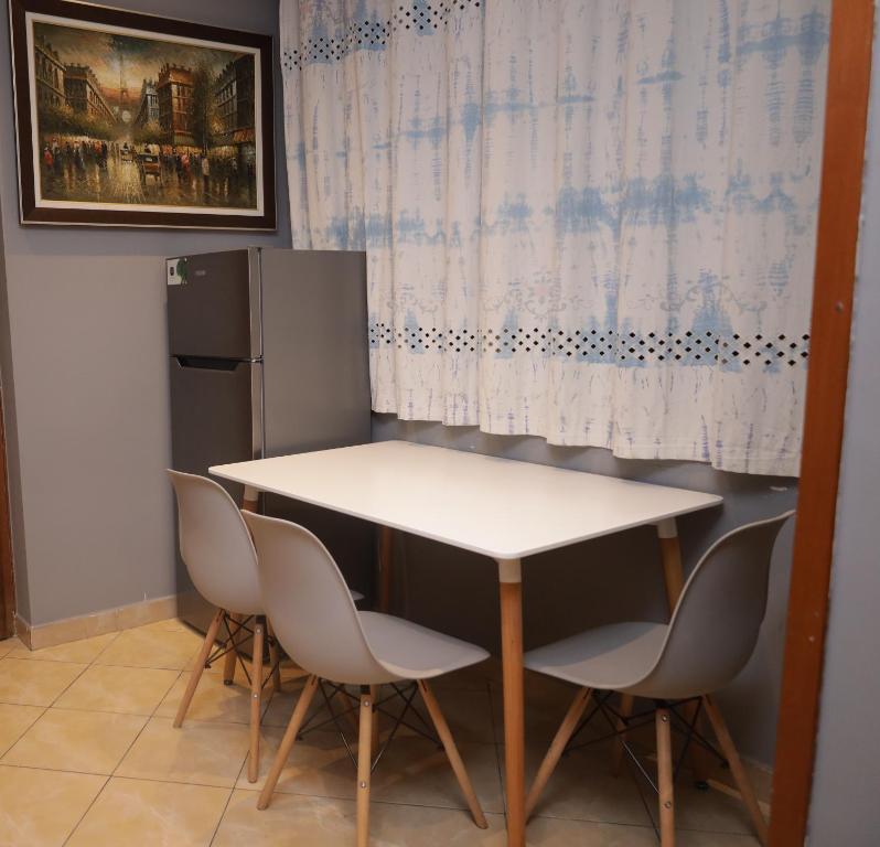 Kuchyň nebo kuchyňský kout v ubytování Sonche Hostel