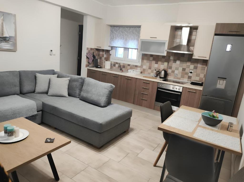 AVELLANA LUXURY SUITES tesisinde mutfak veya mini mutfak