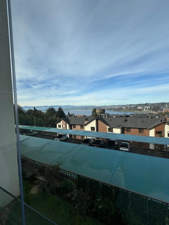 Balkón nebo terasa v ubytování PuertoVarasC101