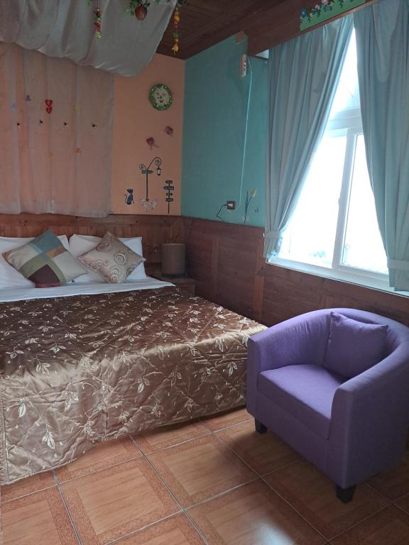 Postel nebo postele na pokoji v ubytování Heart Seed B&B