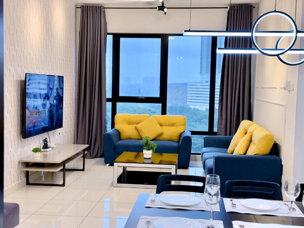 MidValley Southkey Mosaic 6-9pax Netflix-SmartTV70inch - Apartment Mit 2 Schlafzimmern