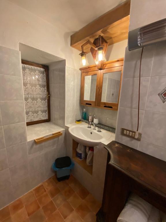 Koupelna v ubytování BeB Relax Appartament