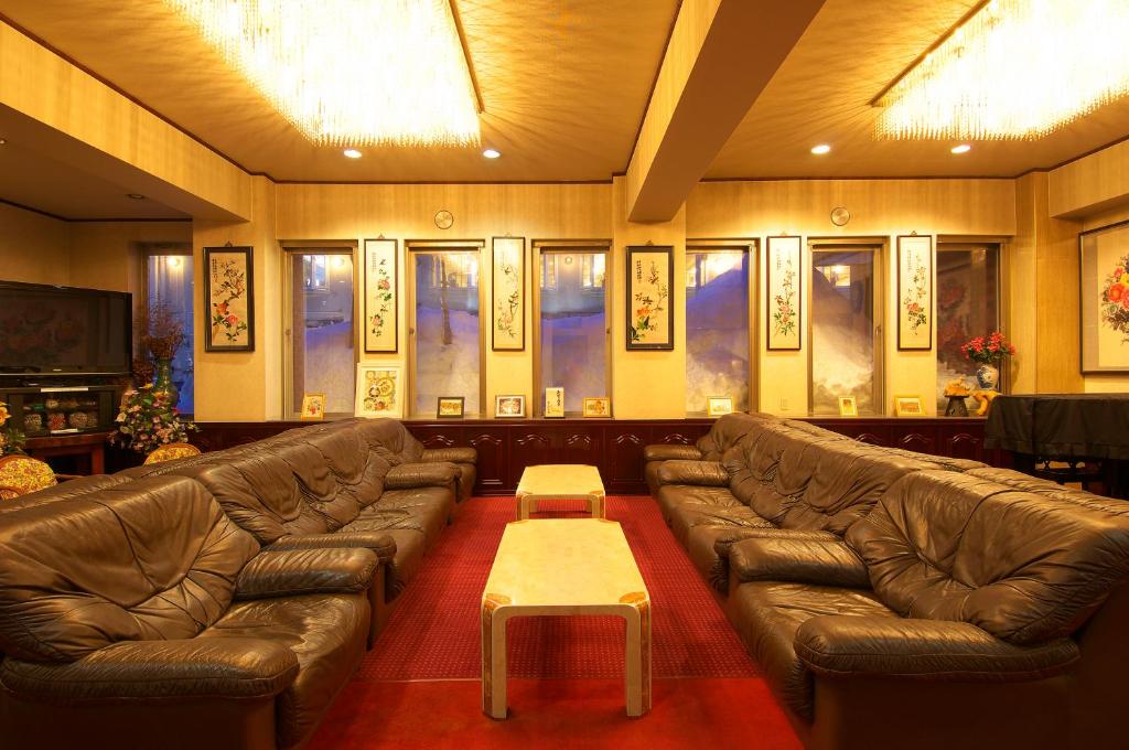 Posezení v ubytování Hotel Sanraku