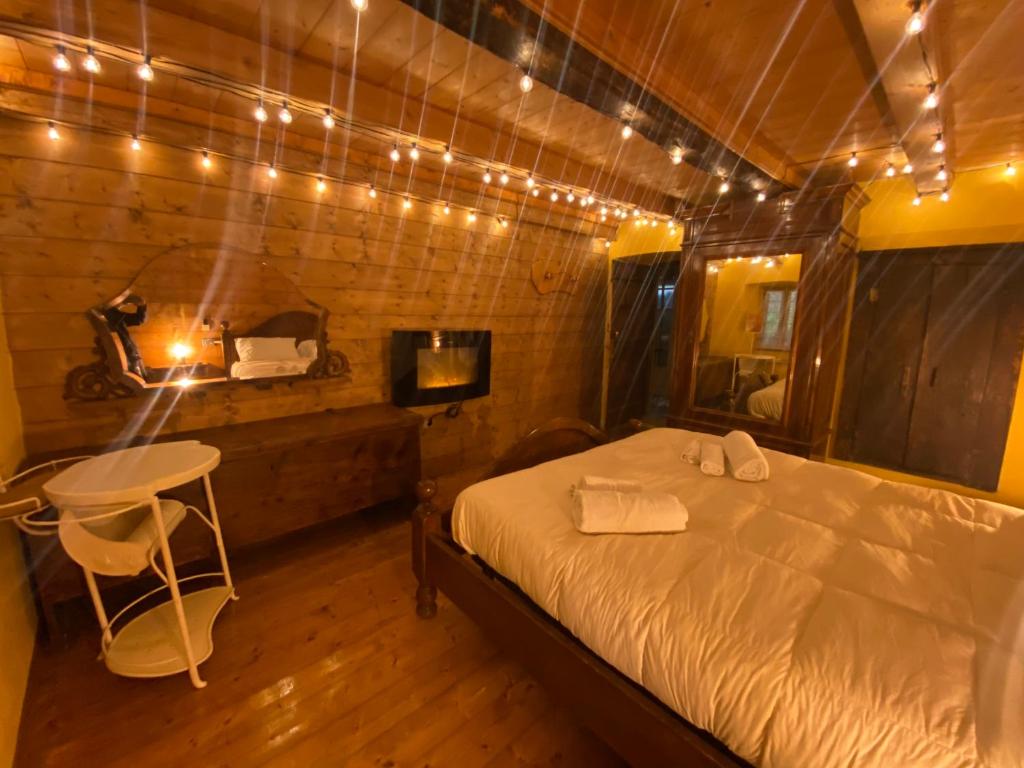 Postel nebo postele na pokoji v ubytování BeB Relax Appartament