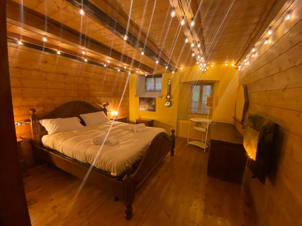 Postel nebo postele na pokoji v ubytování BeB Relax Appartament
