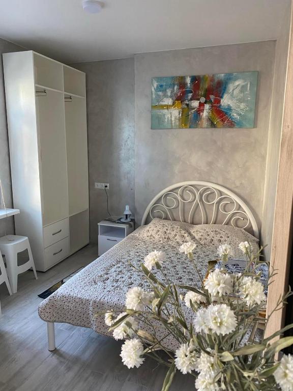 Postel nebo postele na pokoji v ubytování Одесса Море