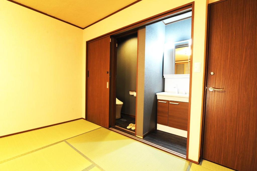 Koupelna v ubytování Onsen Yado Misuzuso