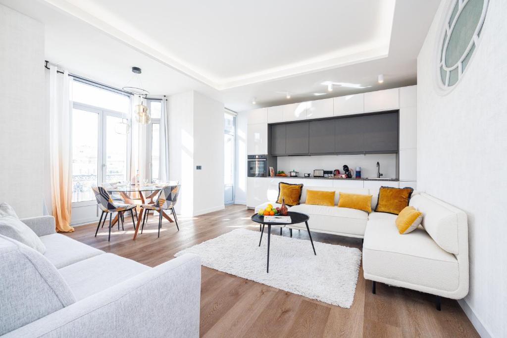 Posezení v ubytování Vacances Au Palace - Happy Rentals
