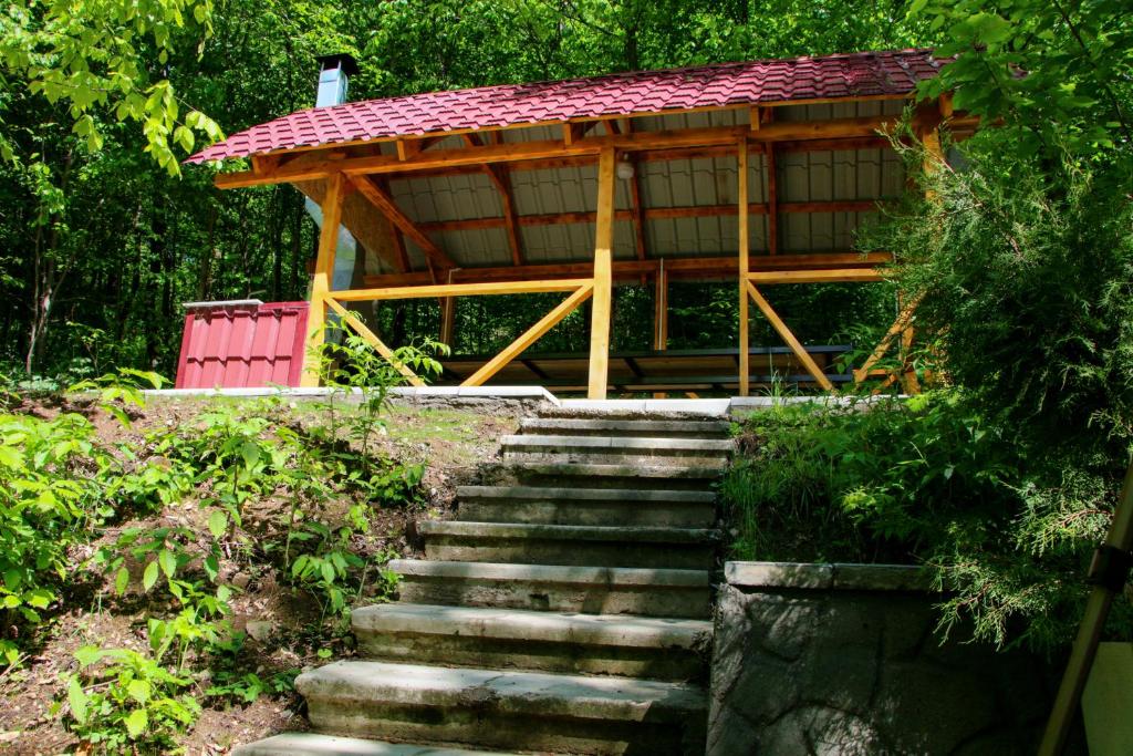 Zahrada ubytování Opus 11 Dilijan