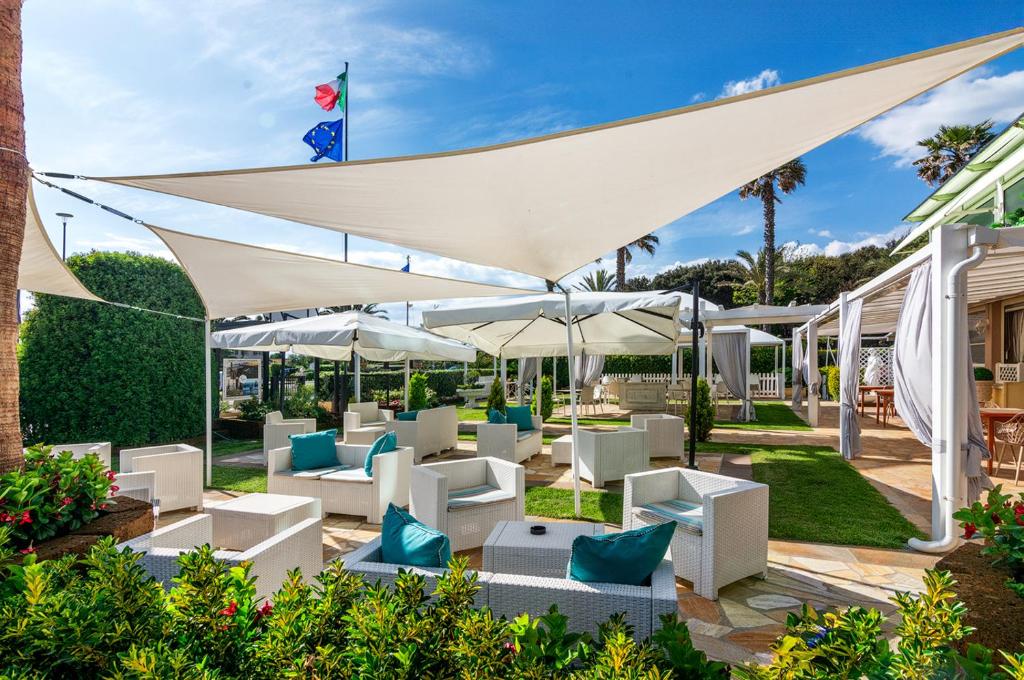 Zahrada ubytování Hotel Siesta