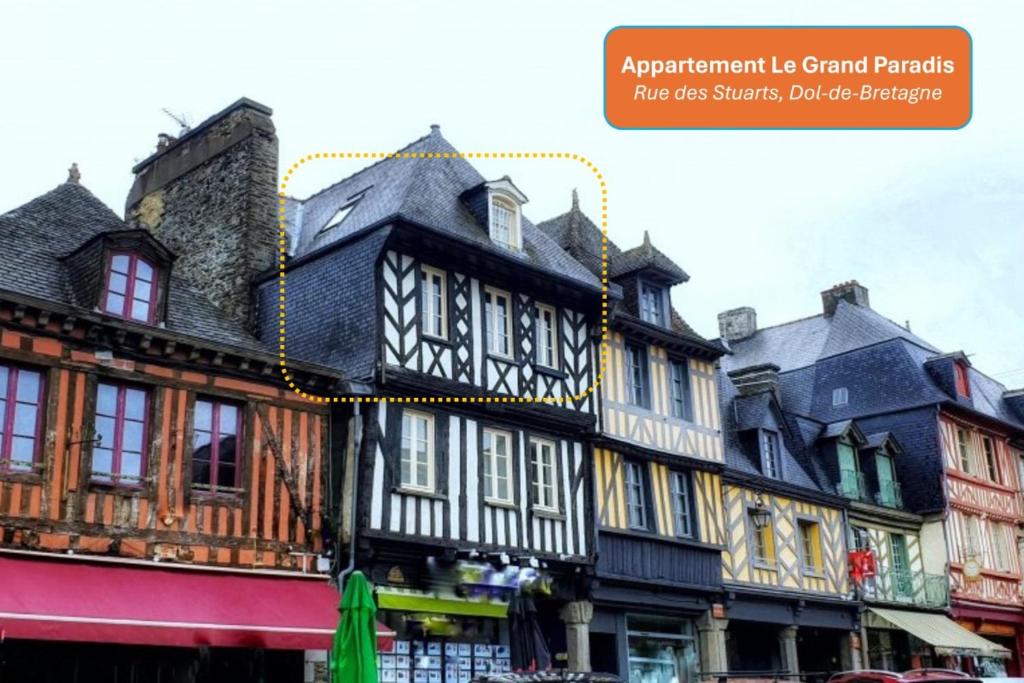 Et logo, certifikat, skilt eller en pris der bliver vist frem på Le Grand Paradis