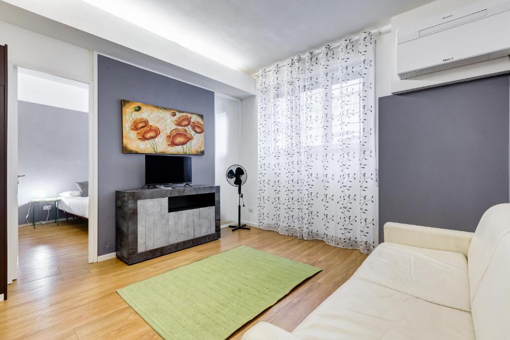 Telewizja i/lub zestaw kina domowego w obiekcie VIVILO COLLECTION - Statonia Design Apartment