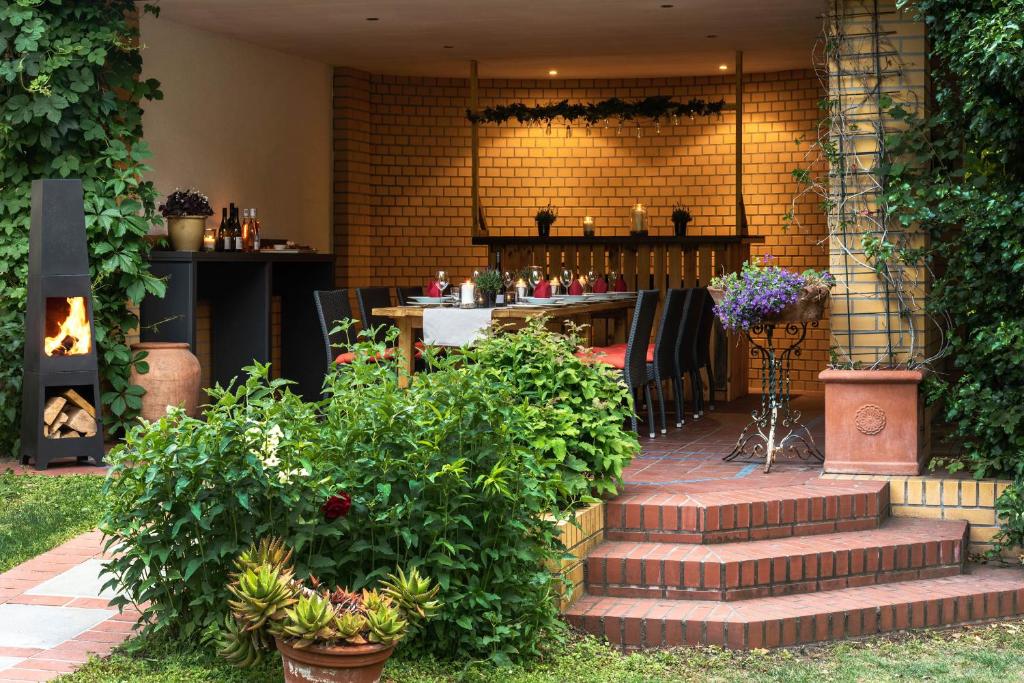 Zahrada ubytování Hotel Grenzfall