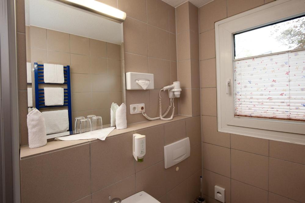 Koupelna v ubytování BioHotel Kassel Wilhelmshöher Tor