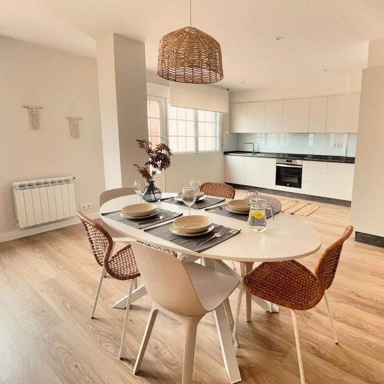 Faro de Laxe - Pisos Turísticos - Appartement Met Terras