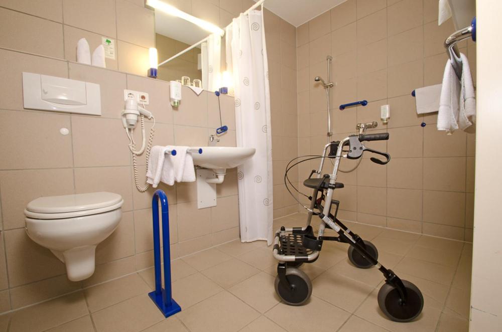 Koupelna v ubytování BioHotel Kassel Wilhelmshöher Tor