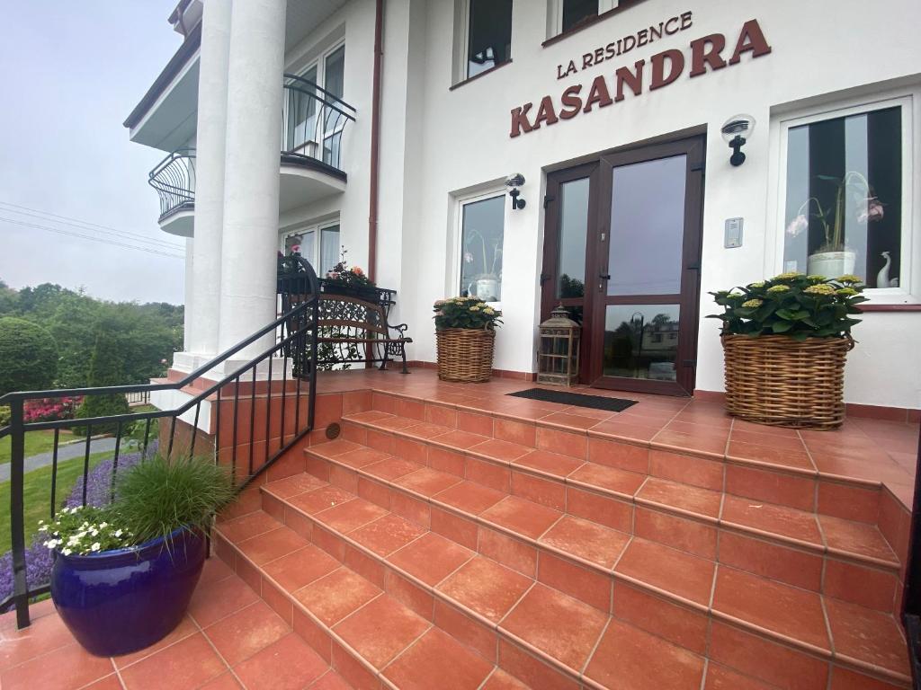 Budova, kde se bed and breakfast nachází
