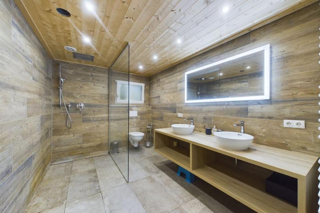 Kúpeľňa v ubytovaní Haus Silvretta NOVA