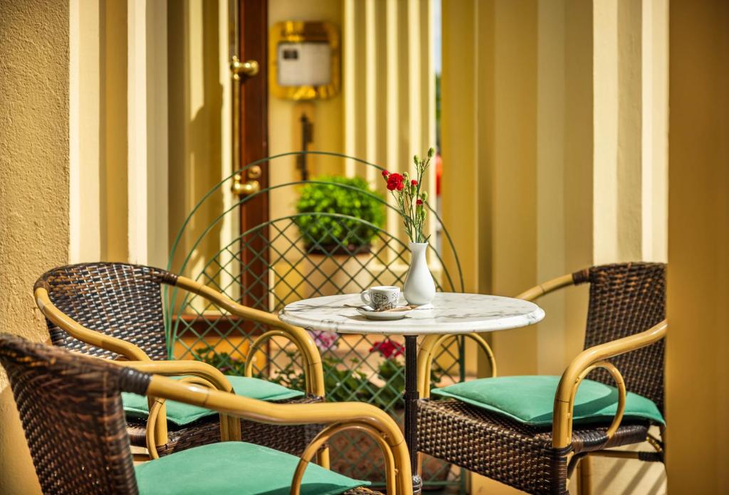 Posezení v ubytování Esplanade Hotel Prague