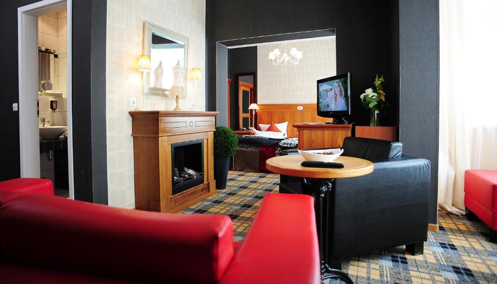 Posezení v ubytování Hotel Schieferhof - GlasLUST