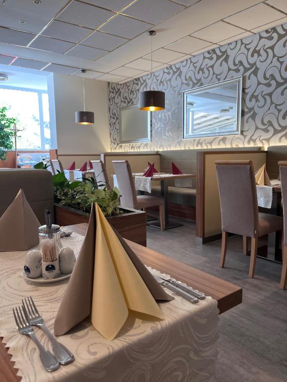Posezení v ubytování Lázeňský hotel Pyramida