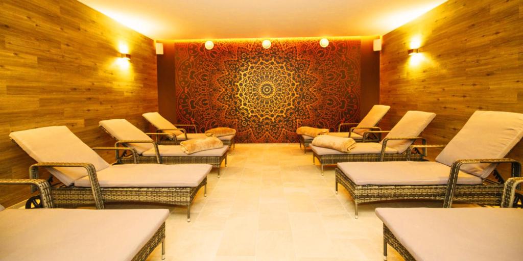 Posezení v ubytování Lázeňský hotel Pyramida