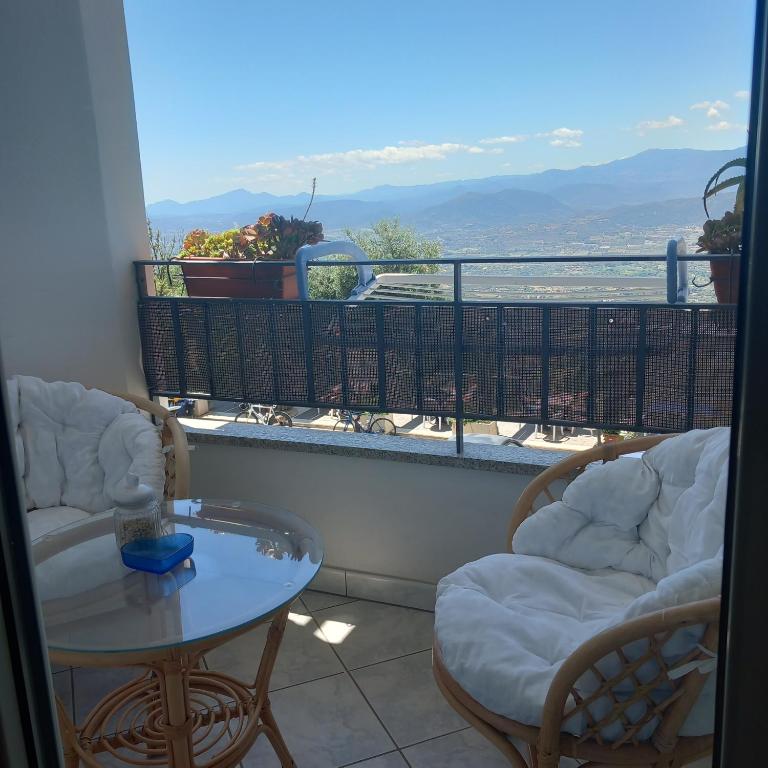 Widok na góry z tego obiektu B&B
