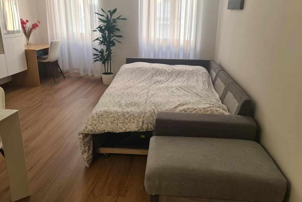 Łóżko lub łóżka w pokoju w obiekcie La Casa di Vale Suffragio