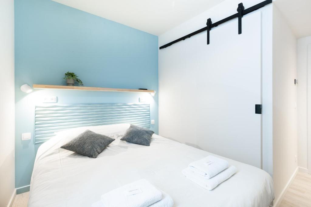 Postel nebo postele na pokoji v ubytování Hotel José