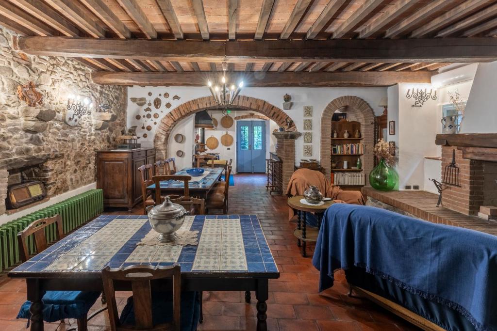 Posezení v ubytování Mulino di Castelvecchio