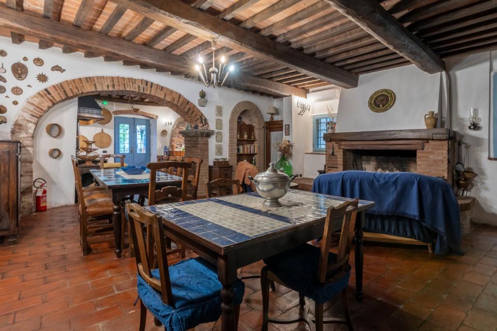 Restaurace v ubytování Mulino di Castelvecchio