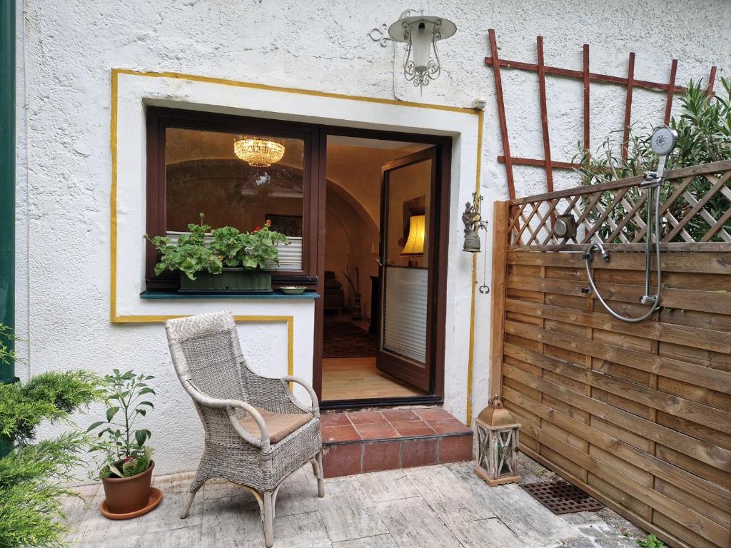 Patio nebo venkovní prostory v ubytování Scheibbsbachhof