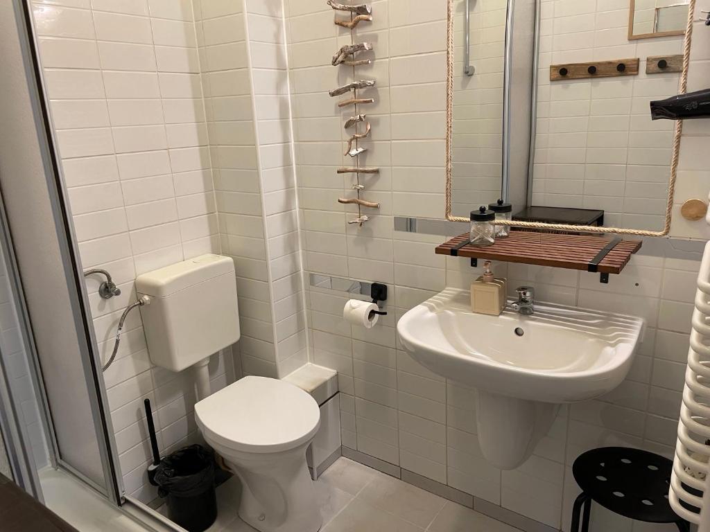 Koupelna v ubytování Villa Brzozowy Gaj