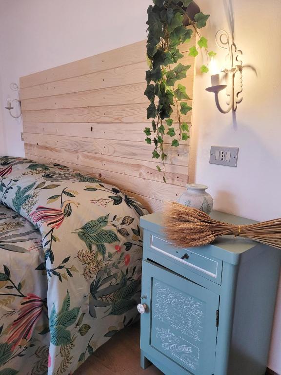 Postel nebo postele na pokoji v ubytování Casa Pepe con parcheggio