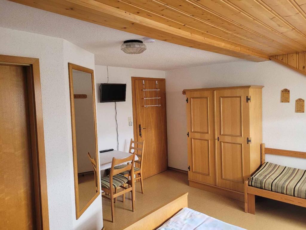 TV a/nebo společenská místnost v ubytování Haus Resi