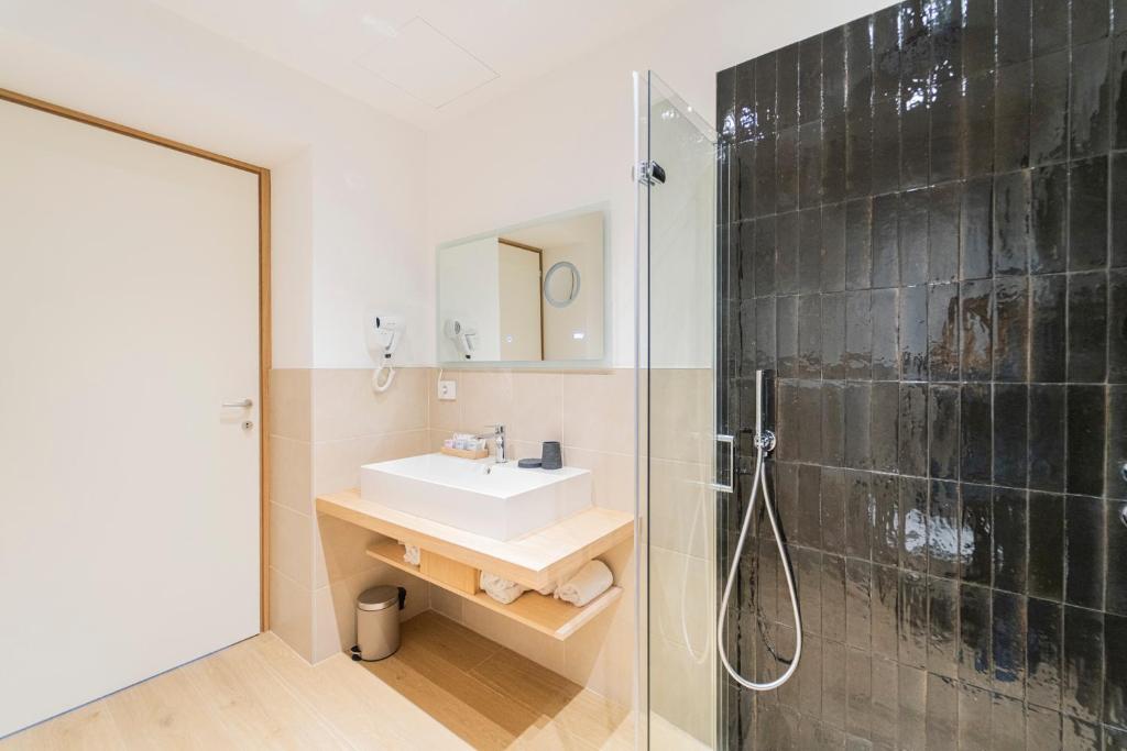 Koupelna v ubytování B&B Lo Zefiro